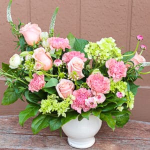 Dreamscape flower bouquet with vase colorful ready for Mother's Day